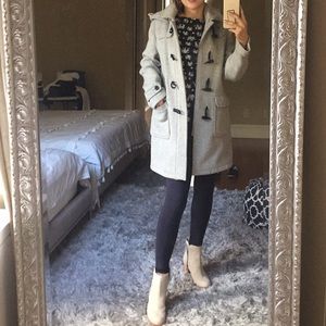 - Gray winter wool coat 🌺❤️🎁💖